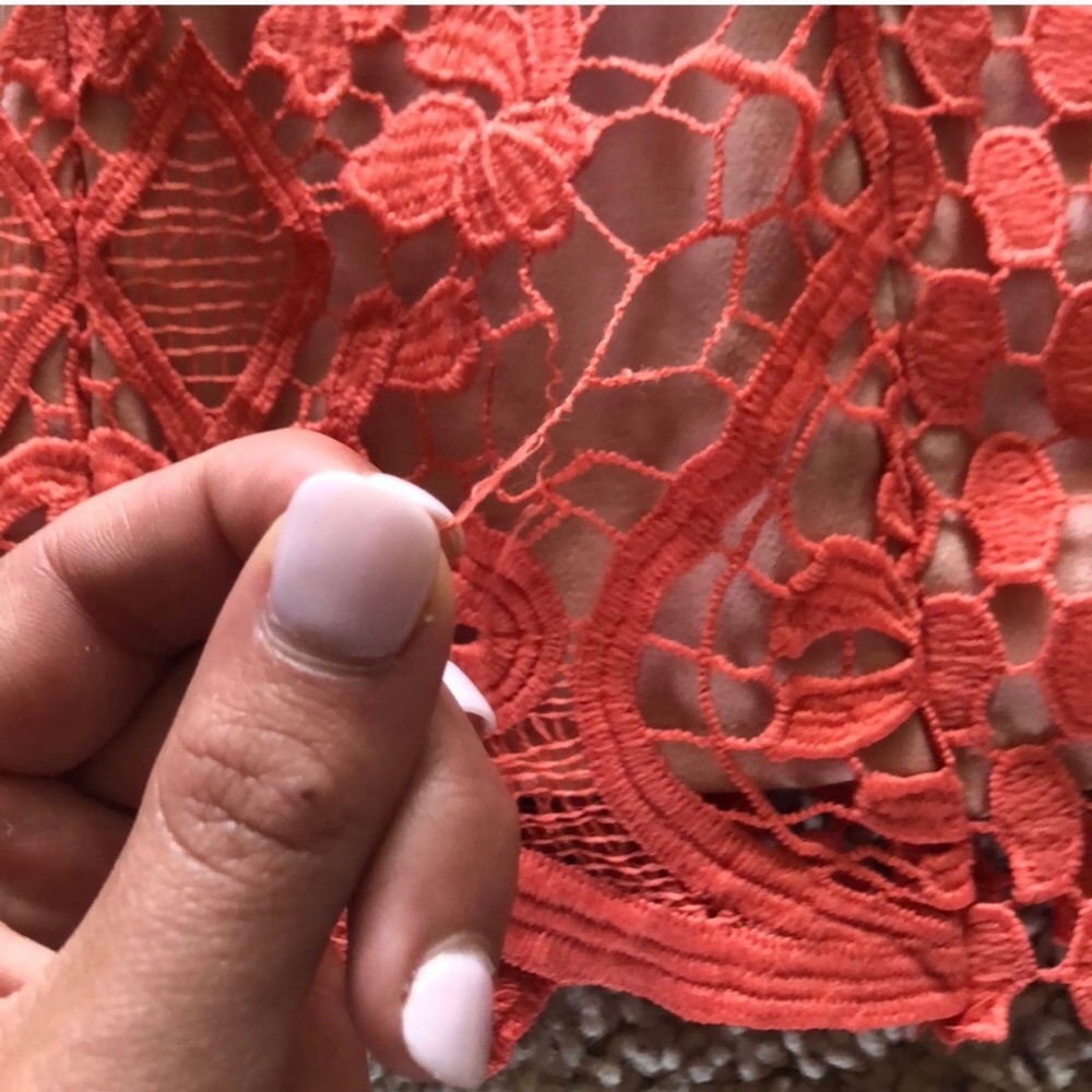 *Revolve* Floral Crochet Dress ENDLESS ROSE - Picture 6 of 6